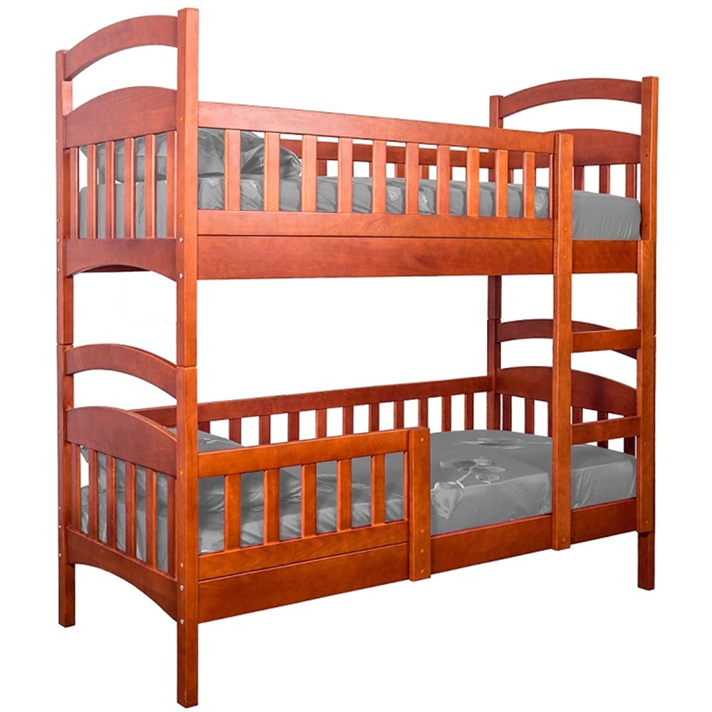 Ліжко двоярусне бук 1980/2080х850/950х1920 мм Дроздовський